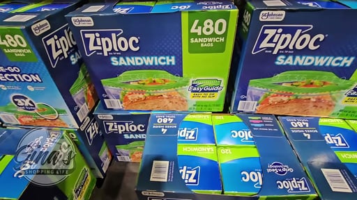 Ziploc Sandwich Bags 4/120 CT