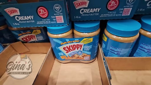 Skippy Creamy Peanut Butter 2/48 OZ
