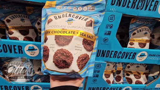 Undercover Dark Chocolate + Sea Salt Quinoa Crisps 15.3 Ounce Bag