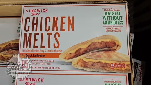 Sandwich Brothers ABF Chicken Melts 15CT 37.5 OZ