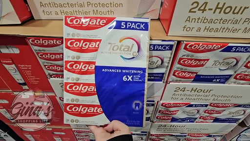Colgate Total Active Prevention Toothpaste, 5-Pack 6.4oz
