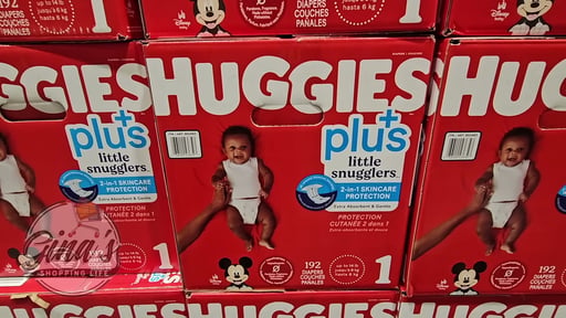 Huggies Plus Little Snugglers Size 1, 192 CT