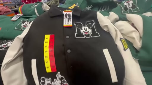 Disney Adult Unisex Varsity Jacket