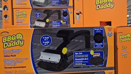 Scrub Daddy BBQDaddy Steam Cleaning Grill Brush