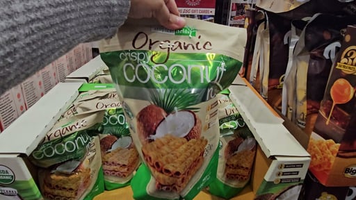 Tropical Fields Organic Coconut Rolls 11 oz (0.69 lbs)