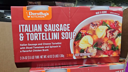 Dorothy's Kitchen Sausage & Tortellini Soup 2/24 oz