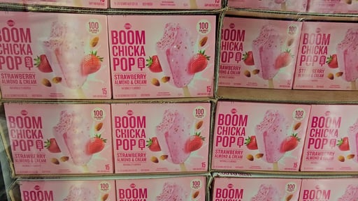 Angie's Boomchickapop Strawberry Almond Cream Bars 15/3 oz