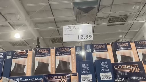Copper Fit Elite Air Back Support