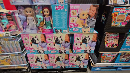 Just Play FurReal Train and Play Frenchie Assortment