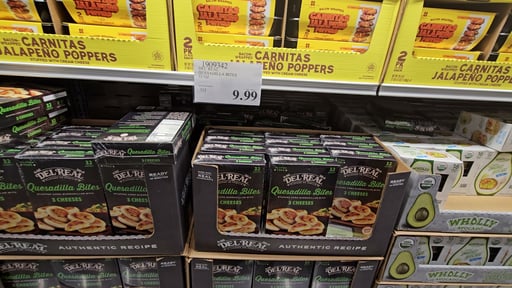 Del Real Three Cheese Quesadilla Bites 32 oz