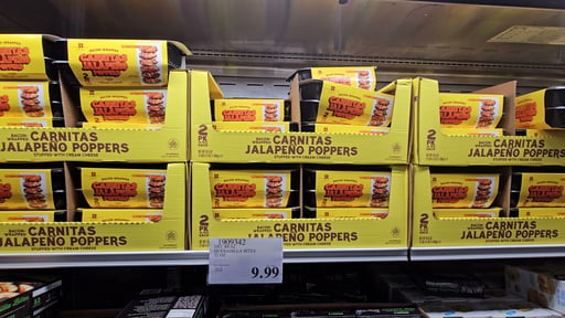 Custom Made Meals Bacon Wrapped Jalapeño Poppers, 2 Pack, 10 Count Each
