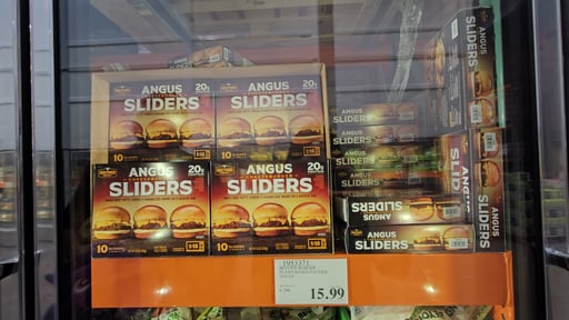 Sweetwood Ranch Angus Cheeseburger Sliders 10/2.5 oz