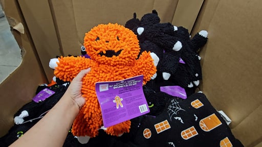 Think! Dog Microfiber Halloween Dog Toy 3-Pack