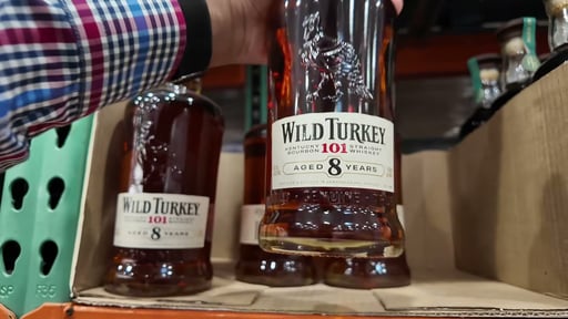 Wild Turkey 101 8 Year Bourbon Kentucky 750ml (#1954286) - $34.09