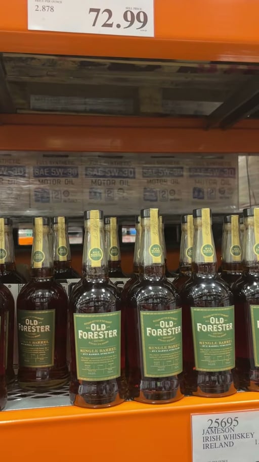 Old Forester Single Barrel Rye 750ML *Limit 1*