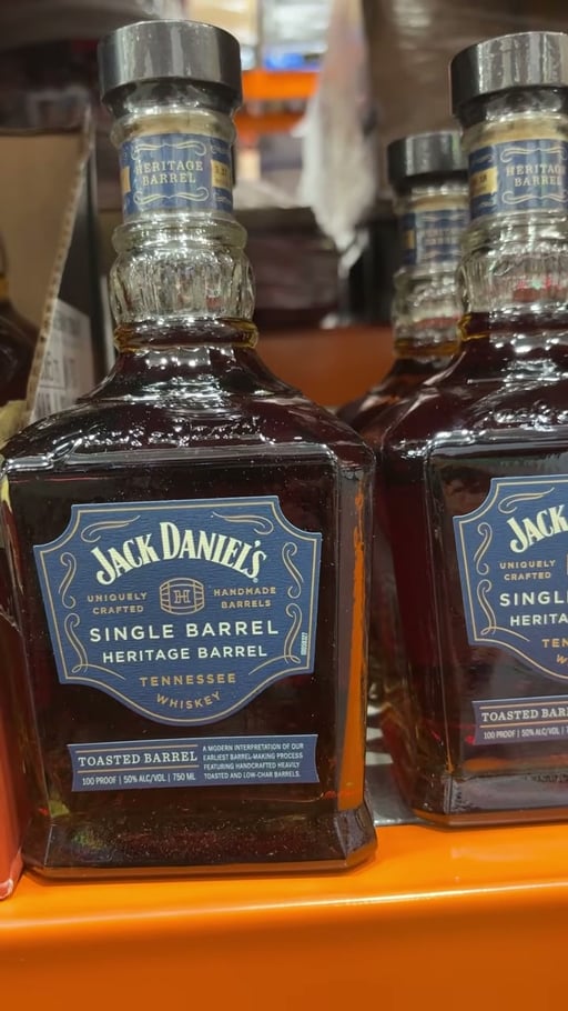 Jack Daniel's Single Barrel Heritage Tennessee Whiskey 750ML