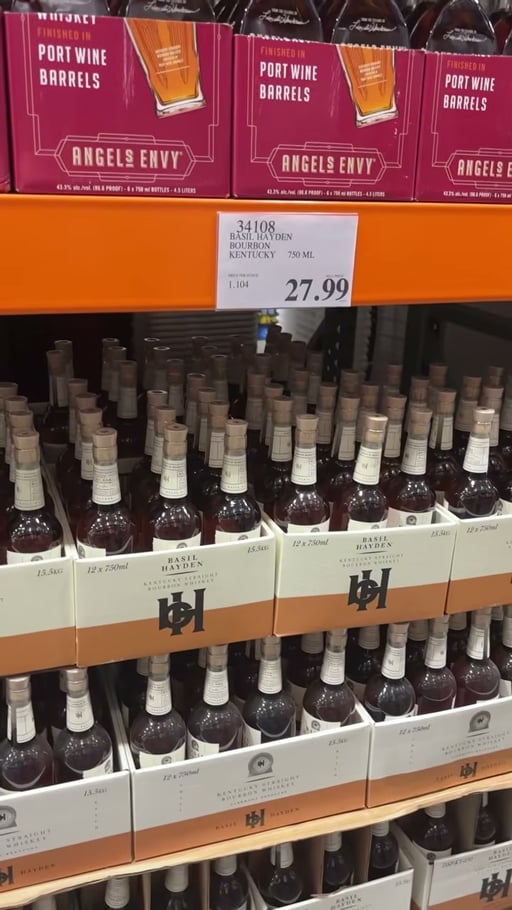 Basil Hayden's Bourbon Whiskey Kentucky 750ML
