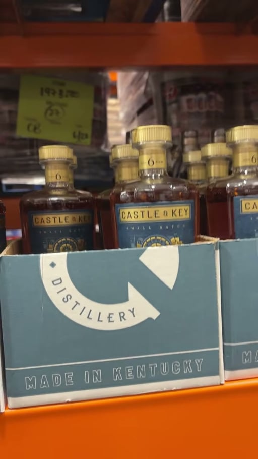 Castle & Key 6 Year Small Batch Bourbon Kentucky 750ML