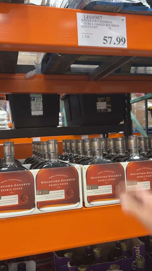 Woodford Reserve Double Oaked Bourbon Kentucky 1 Liter