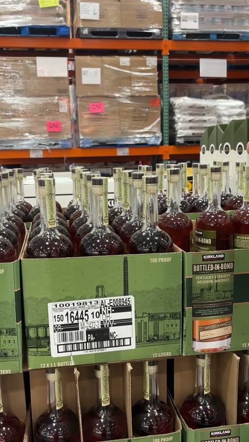 Kirkland Signature Bottled-in-Bond Bourbon 1L