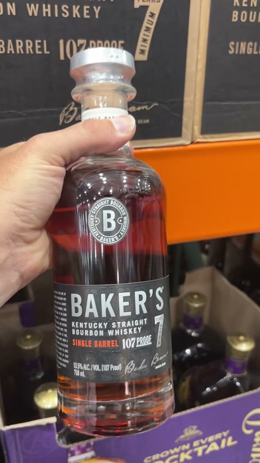 Baker's 7 Year Single Barrel Bourbon Kentucky 750mL