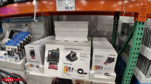 Polaroid Now Generation 3 Instant Camera Bundle