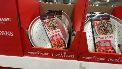 Nordic Ware 2-Piece 16" Pizza Pan Set