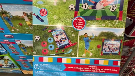 Little Tikes Soccer and Hockey Trainer Set