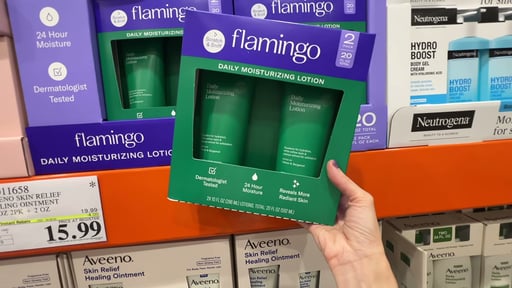 Flamingo Daily Moisturizing Lotion 10 fl oz, 2-Pack