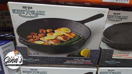 Tabletops United 15" Cast Iron Skillet