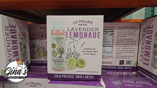 Los Poblanos Farm Lavender Lemonade, 6 x 12 oz