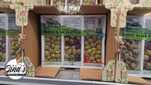 Ficacci Greek Olive Platter, 26.4 oz