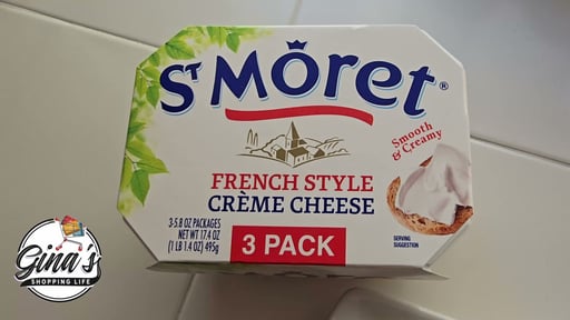 St Môret French Style Crème Cheese, 3-Pack (3 × 5.8 oz)