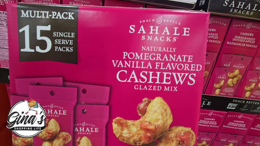Sahale Snacks Pomegranate Vanilla Flavored Cashews Glazed Mix, 15-Count/1.5 oz Bags
