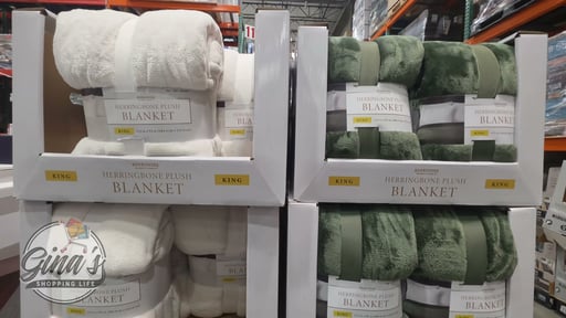 Berkshire Herringbone King Bed Blanket