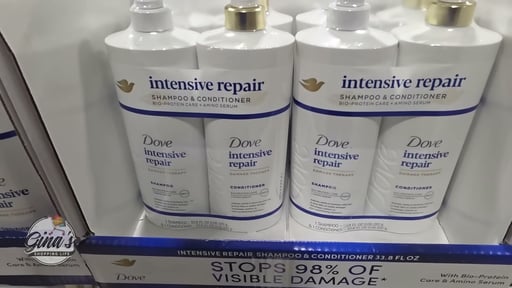 Dove Shampoo & Conditioner Intensive Repair 2 Pack
