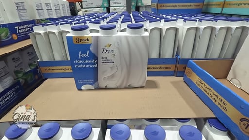 Dove Deep Moisture Body Wash 3-Pack, 23 oz