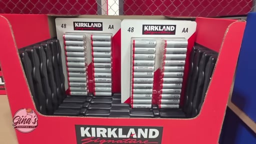 Kirkland Signature Alkaline AA Batteries 48-Pack
