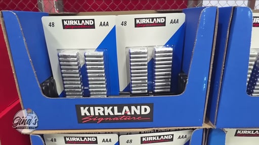 Kirkland Signature Alkaline AAA Batteries 48-Pack