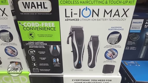 Wahl Clipper Li-Ion Max Cordless Haircutting Kit