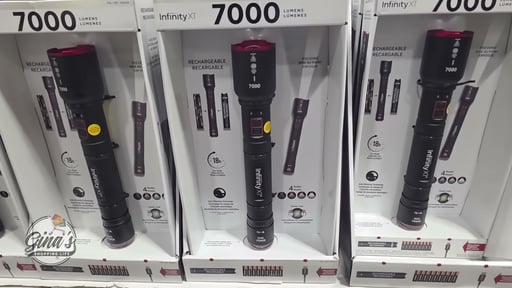 Infinity X1 7,000L Flashlight Hybrid Power