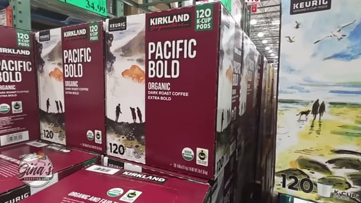 Kirkland Signature Pacific Bold 120 CT Organic K-Cup Pods