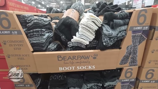 Bearpaw Women's Boot Socks 6-Pair
