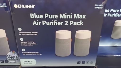 Blueair Mini Max Air Purifier, 2-Pack