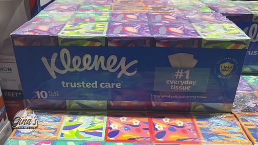 Kleenex Trusted Care Flat Pack 2-Ply 10/230CT