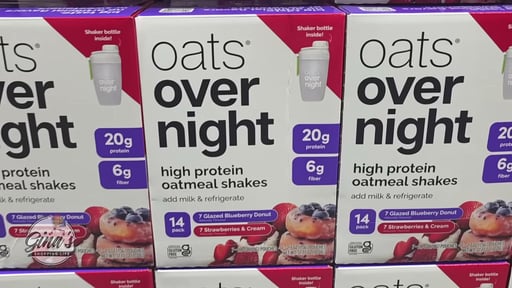 Oats Overnight High Protein Oatmeal Shakes