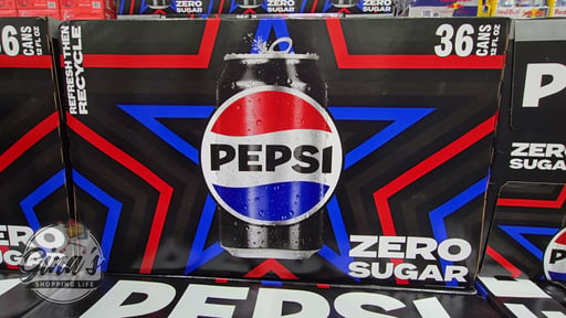 Pepsi Zero Sugar 36 Pack 12 Ounces