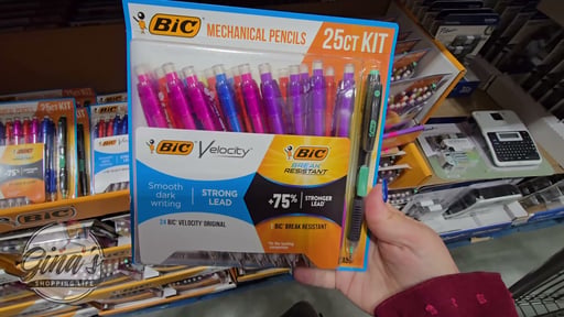 BIC Mechanical Pencil Kit, 24 Velocity + 1 Bonus Break Resistant, 25 Count