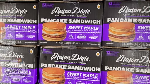 Mason Dixie Pancake Sandwich, 12 ct / 5.44 oz