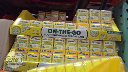 Ricola Sugar Free Lemon Mint 10 Boxes, 18 Drops Per Box